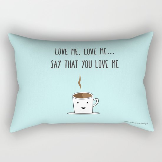Coffee Love Rectangular Pillow