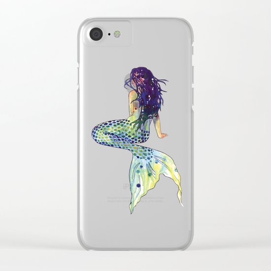 Mermaid Clear iPhone Case