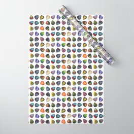 Guitar Picks Watercolor Wrapping Paper