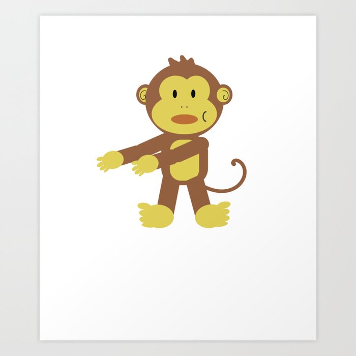 Trends Exercise Movement Flossing Gift Floss Dance Move Monkey Art
