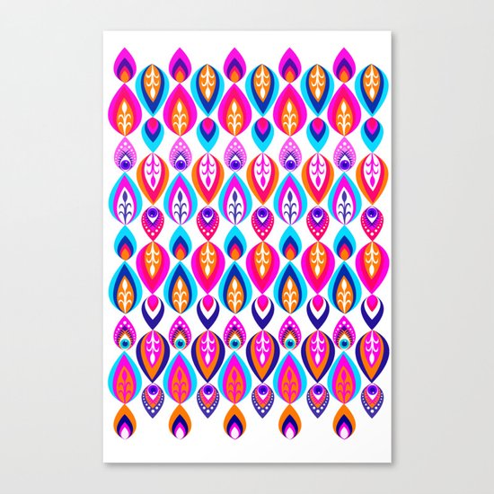 Pierrot II/Happy Memoir Pattern Canvas Print