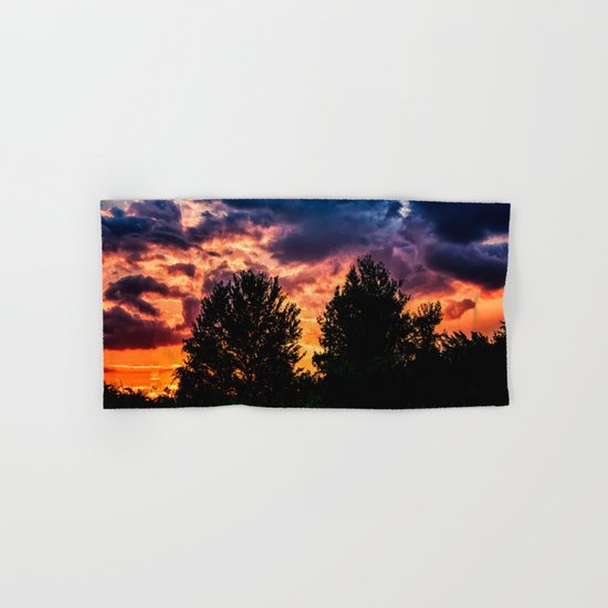 Dry Day Sunset Hand & Bath Towel