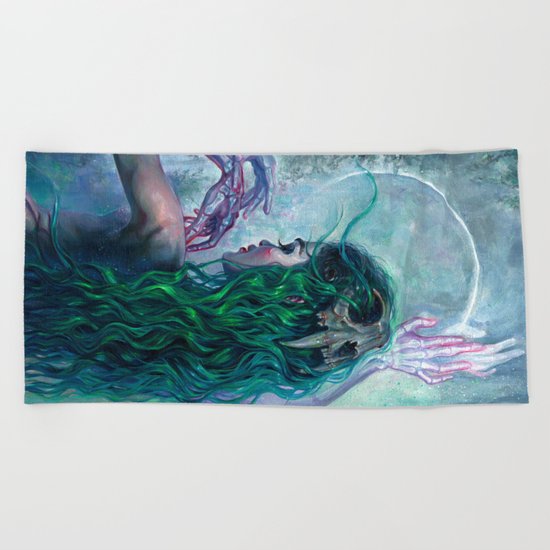 Shaman Bones Beach Towel