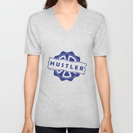 Hustler Mode ! V Neck T Shirt