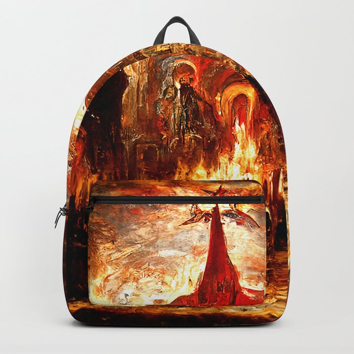 Lucifer Palace in Hell Backpack