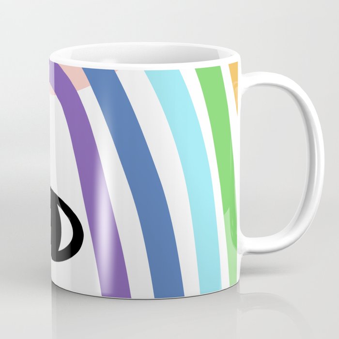 Rainbow of my eye Coffee Mug