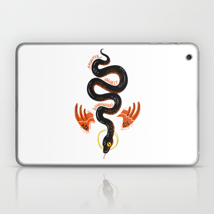 Good Omens Saunter Vaguely Downwards Laptop Ipad Skin By Jasminetwil Society6