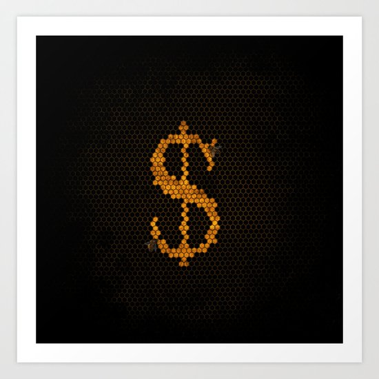 Beesness Art Print