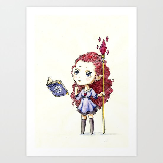 Magic Muffin Art Print