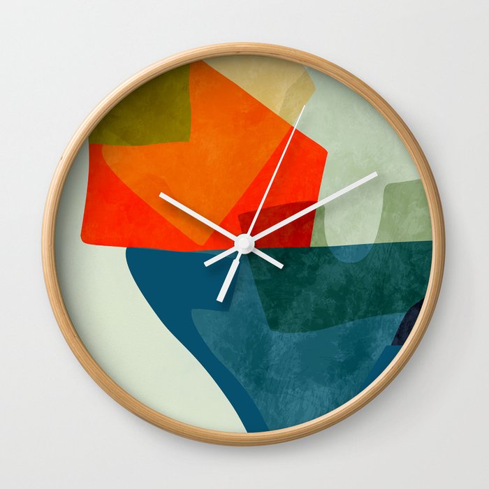 bric a brac mid century  Wall Clock