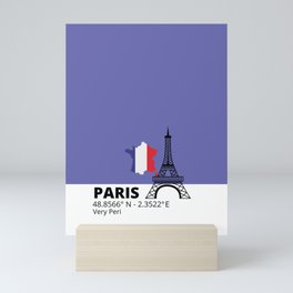 Paris Very Peri Mini Art Print