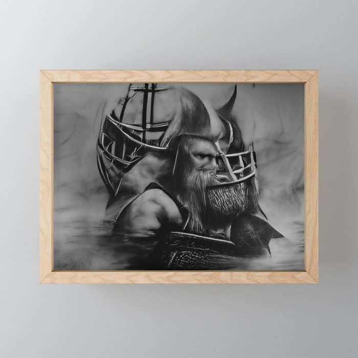 Viking Framed Mini Art Print