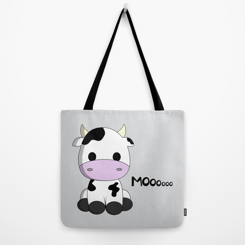 cartoon tote bag