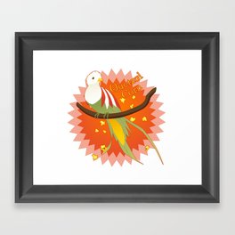 Quetzal Corn Framed Art Print