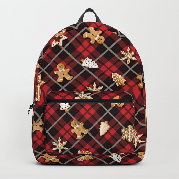 Gingerbread Red Backpack