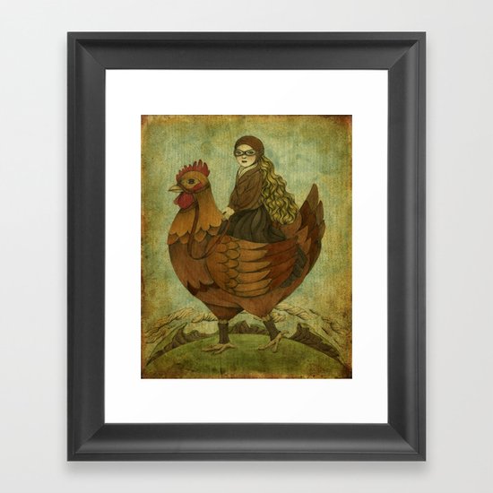 Traveling Companion Framed Art Print