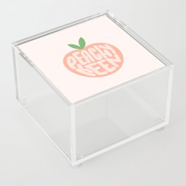 Peachy Keen Acrylic Box