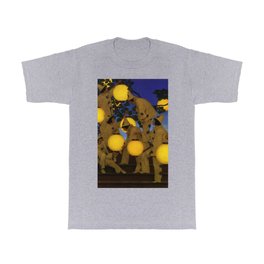 The Lantern Bearers by Maxfield Parrish T Shirt