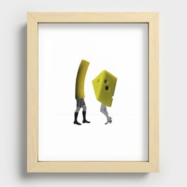 Because she's the cheese and I'm the macaroni Recessed Framed Print
