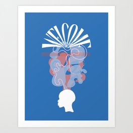 Welcome to my mind Art Print