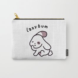 lazybum bunny dog Carry-All Pouch
