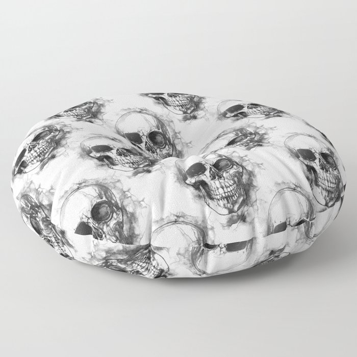 Skull No. 1 Floor Pillow