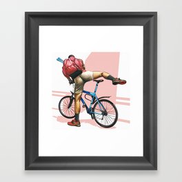 Hot Ride Framed Art Print