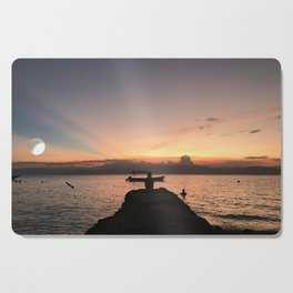 sunset Cutting Board