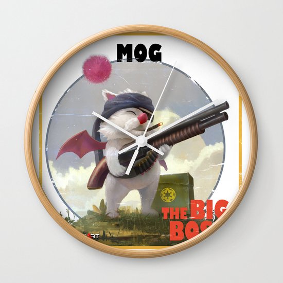 Retro Big Boss Promo Wall Clock