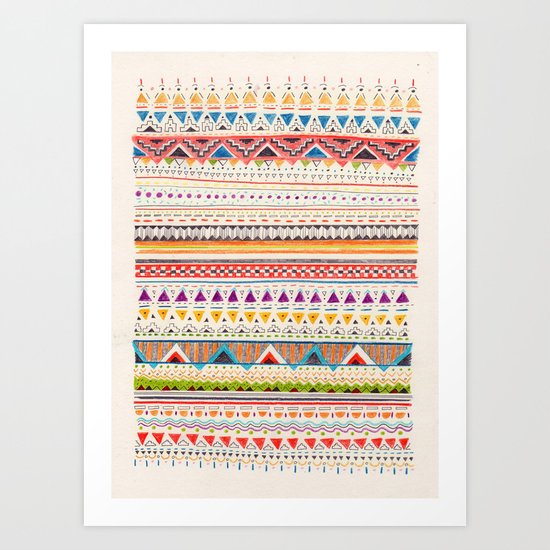 Pattern Art Print