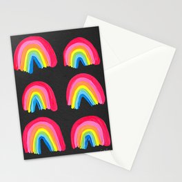 Rainbow Collection – Charcoal Stationery Card