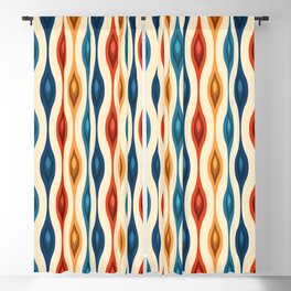 Mod Abstract Sunset Blackout Curtain