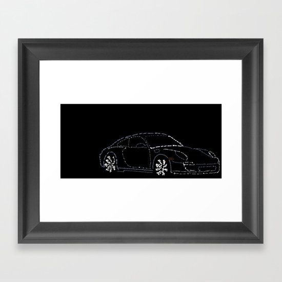 Porsche Carrera4s Framed Art Print