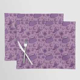 Purple Witchy Pattern Placemat