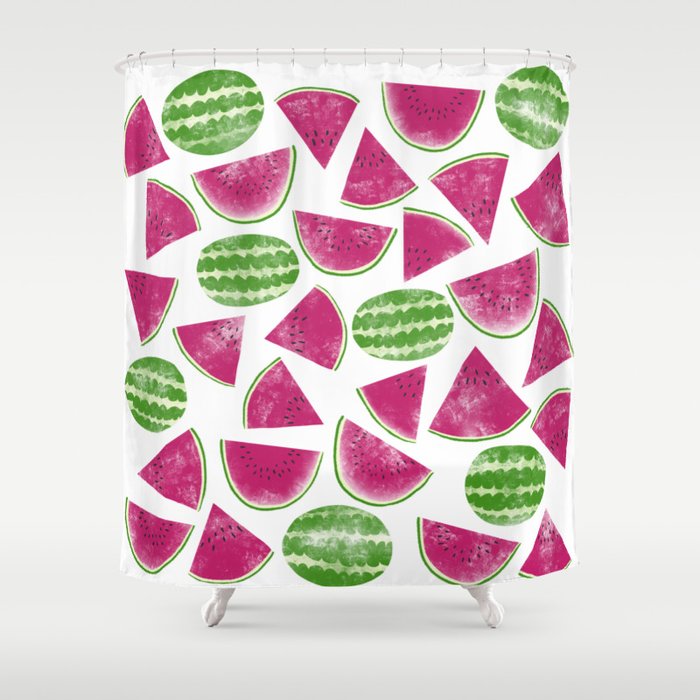Watermelons Shower Curtain