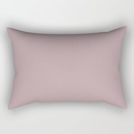 Bashful Mauve Rectangular Pillow