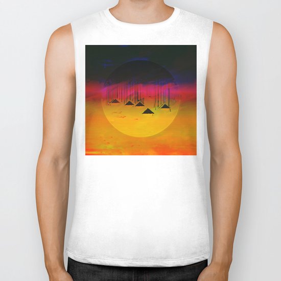 Pink Horizon / Archipelago 24-01-17 Biker Tank