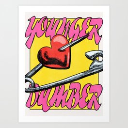 Younger & Dumber Art Print