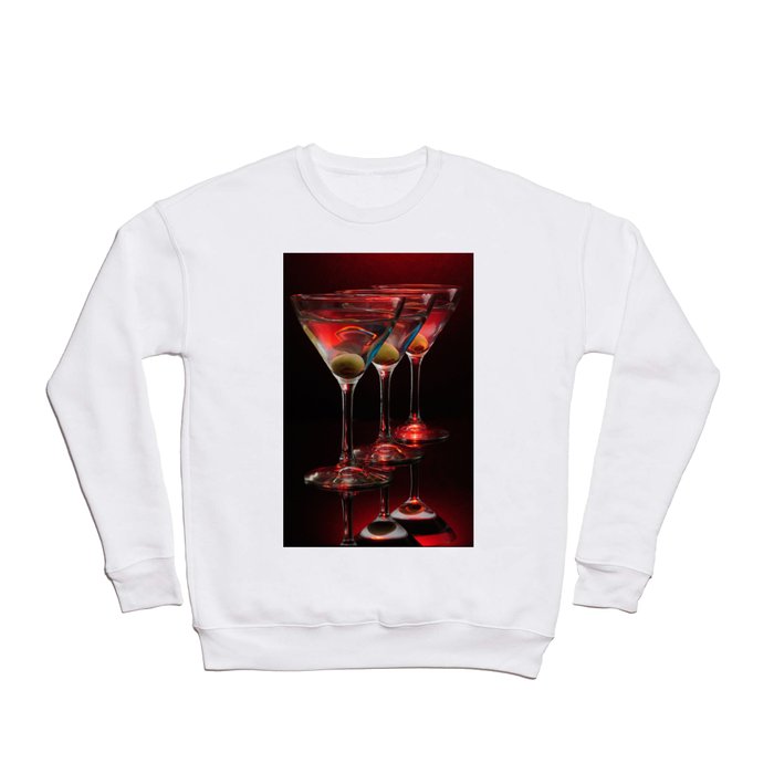 Red hot martinis. Crewneck Sweatshirt