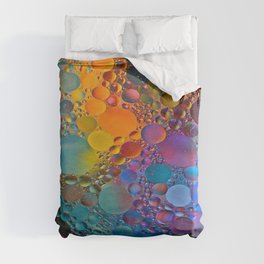 Water&&Oil Don't Mix. Duvet Cover