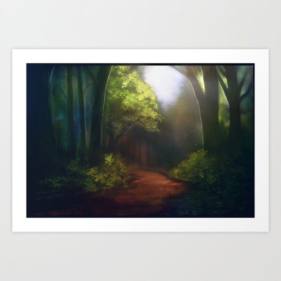 The Way Ahead Art Print