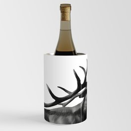 Elk in Black in White Wine Chiller