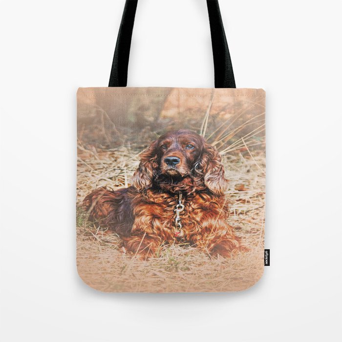 Red setter Tote Bag