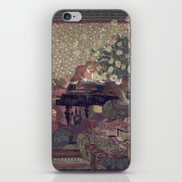 Vuillard - Personnages dans un intérieur. La musique, 1896 iPhone Skin