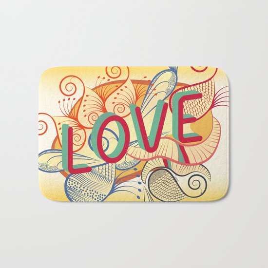 Love Bath Mat