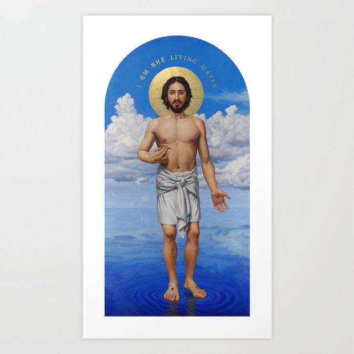 River of Life Altarpiece (The Living Water) Art Print