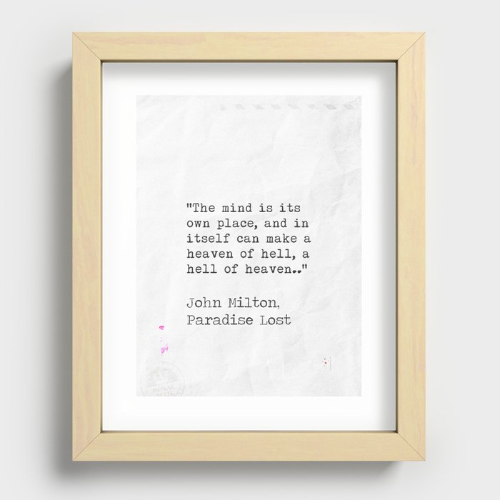 Recessed Framed Print