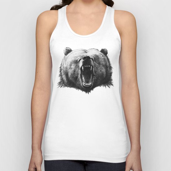 Bear HOBO Unisex Tank Top