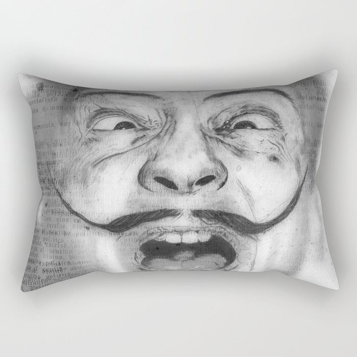 Perverso Dalí Rectangular Pillow