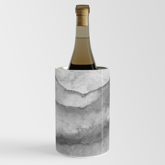 Soft Grey Mountain Range Wine Chiller